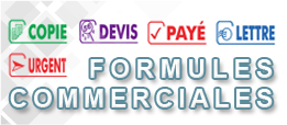 formules commerciales