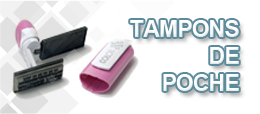 tampons de poches