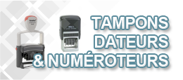 tampons dateurs et numeroteurs
